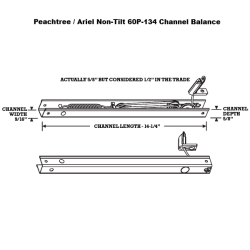 Peachtree Ariel Non-Tilt Channel Balance 