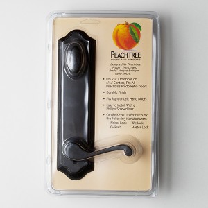 Peachtree Prado Swing Patio Door - Handle Set (Oil Rubbed Bronze Type Finish) 