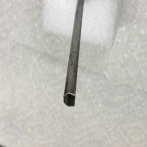 Patio Door Track repair cap- Stainless Steel 